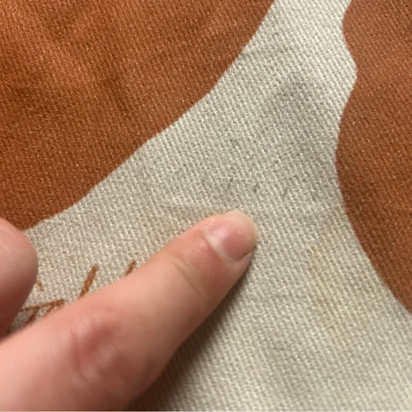 Lisa Says Gah Robyn Brown Cow Print Tote - Picture 4 of 8